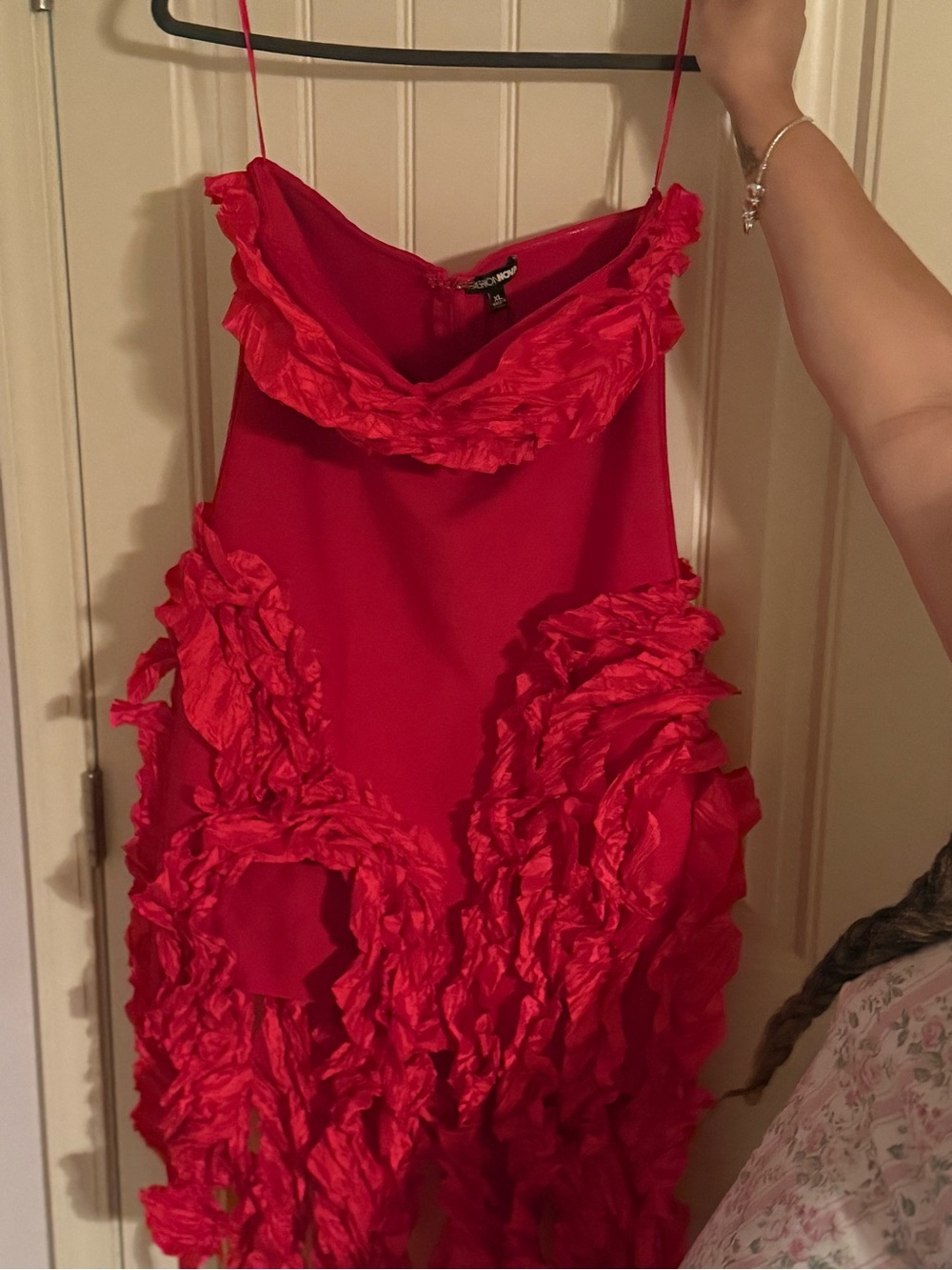 Fashion Nova Vibrant Red Knit Top - Picture 2 of 7